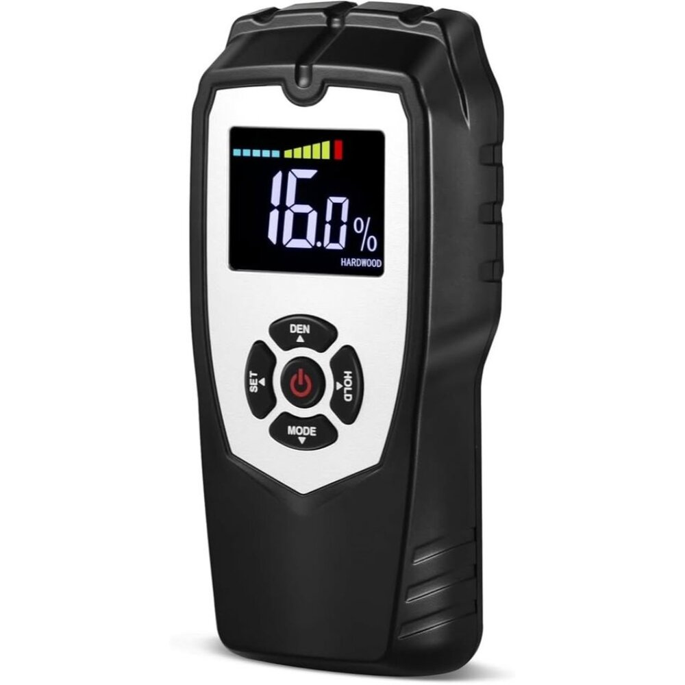 Wood Moisture Meter, Pinless Wall Moisture Detector for Non-Destructive
